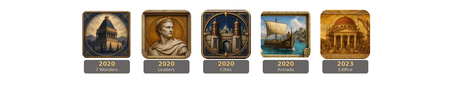 7 Wonders release timeline.