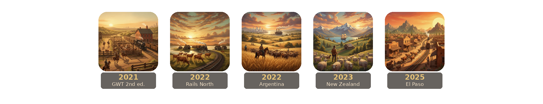 Great Western Trail release timeline.