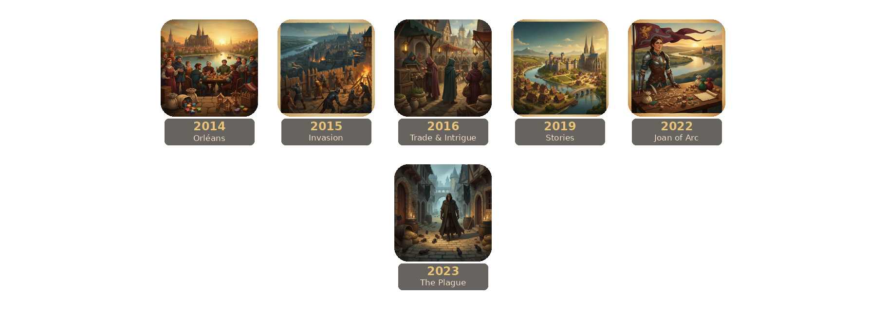 Orléans release timeline.