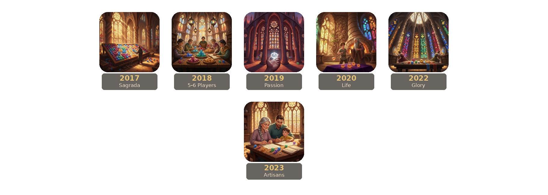 Sagrada release timeline.