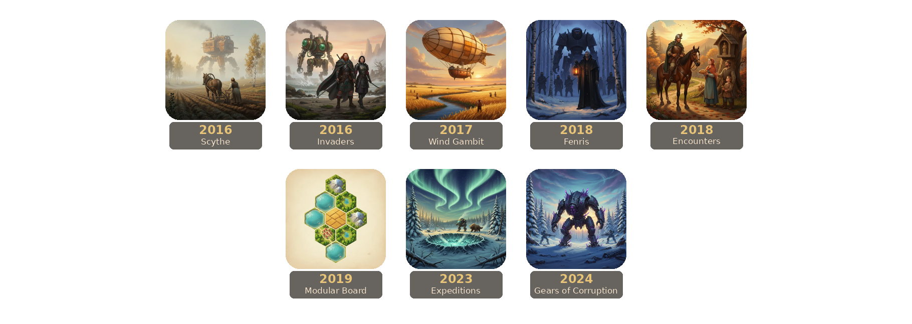 Scythe release timeline.
